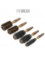 SET OF 5 WOODEN BRUSHES